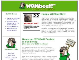 WOMbeat! Newsletter - by Two Cups Connect